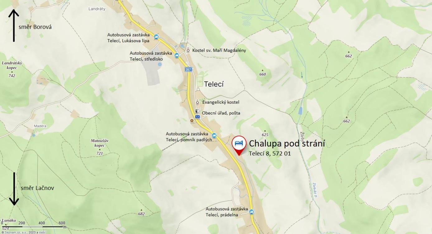 Chalupa Pod Strani Teleci Exterior foto